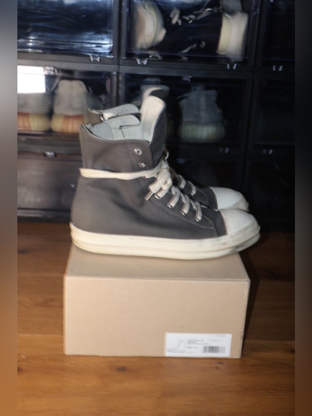 Rick Owens High-Top Ramones - Picture 2 of 9